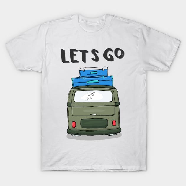 Pop-Out Trip T-Shirt by designdaking